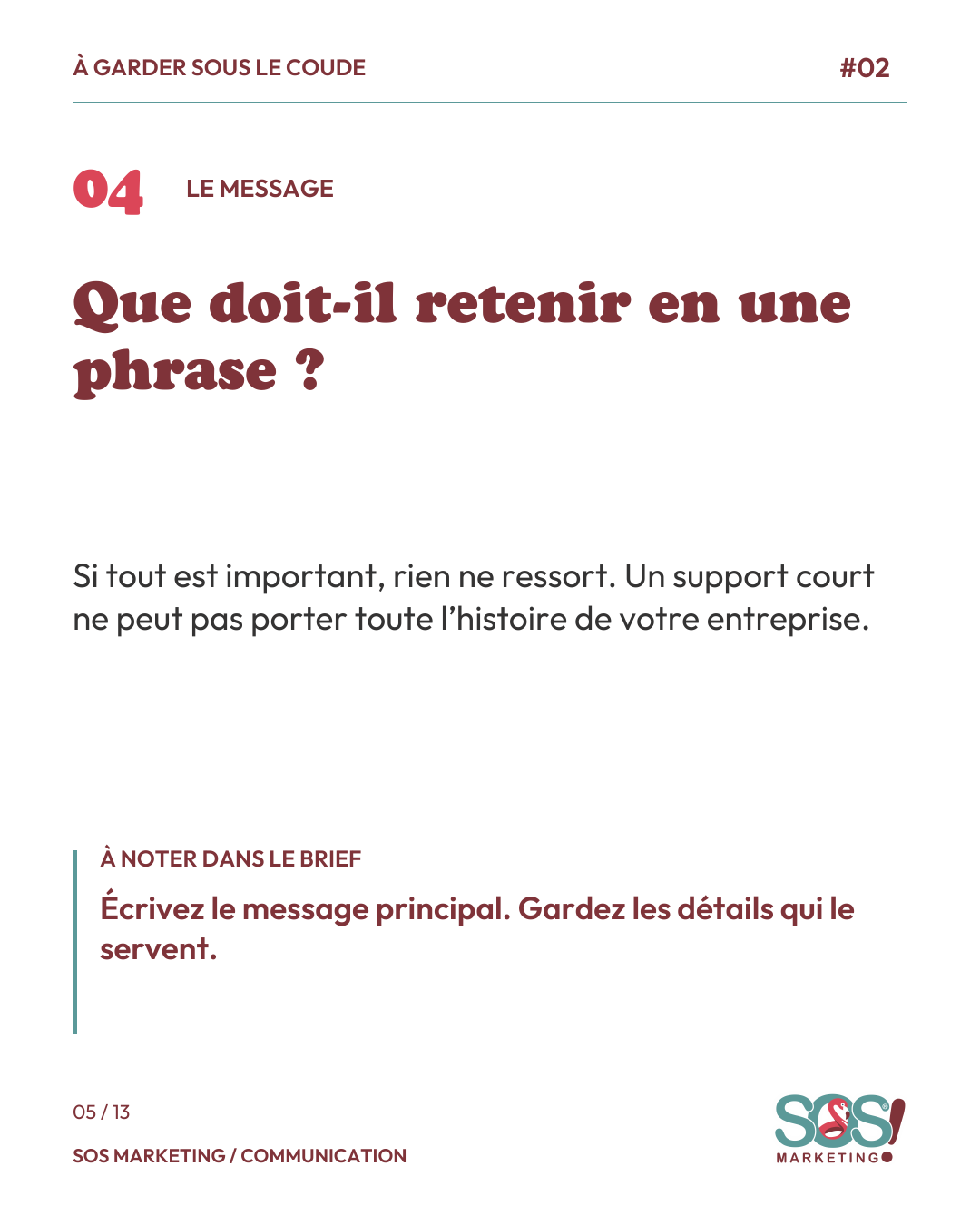 Carrousel : 10 questions avant de créer un support de communication, page 5 sur 13