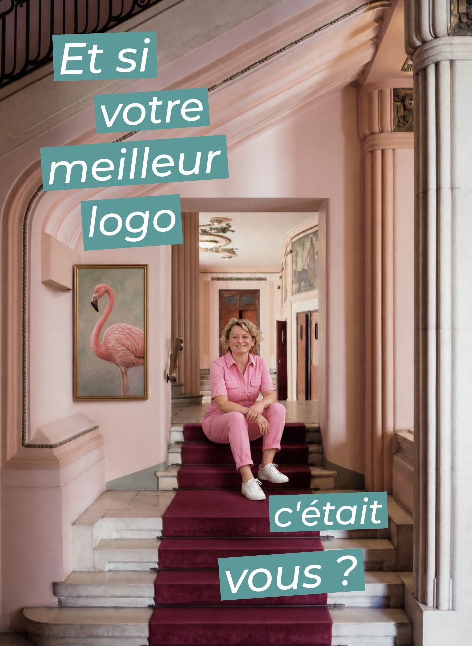 Je dis souvent à mes clients : ne vous cachez pas derrière votre logo et osez incarner votre activité.