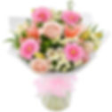 sweetness and light soft pink delicate bouquet Liverpool