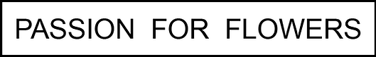 Passion for flowers logo