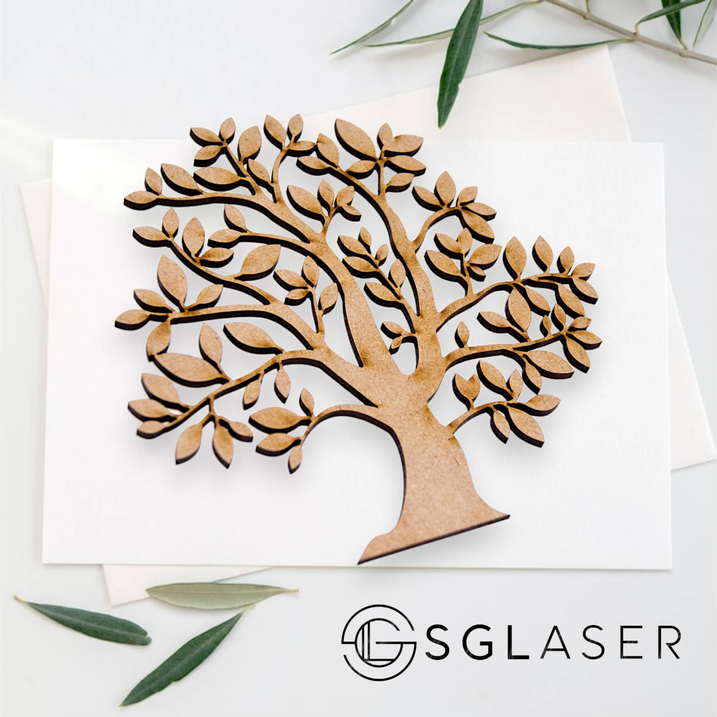 MDF Family Tree | Frame tree | Wooden Tree Shape -T502