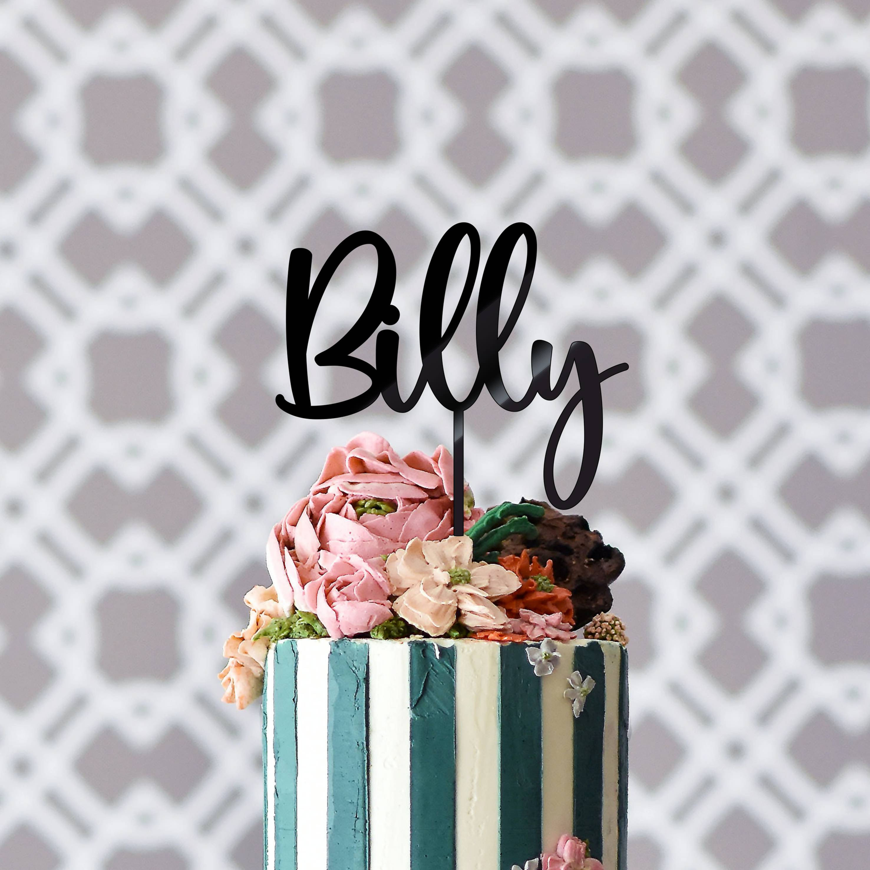Name cake topper | personalised cake topper | CT1712