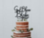 Thumbnail: Christening cake topper | Baptism Cake Topper - CT1304