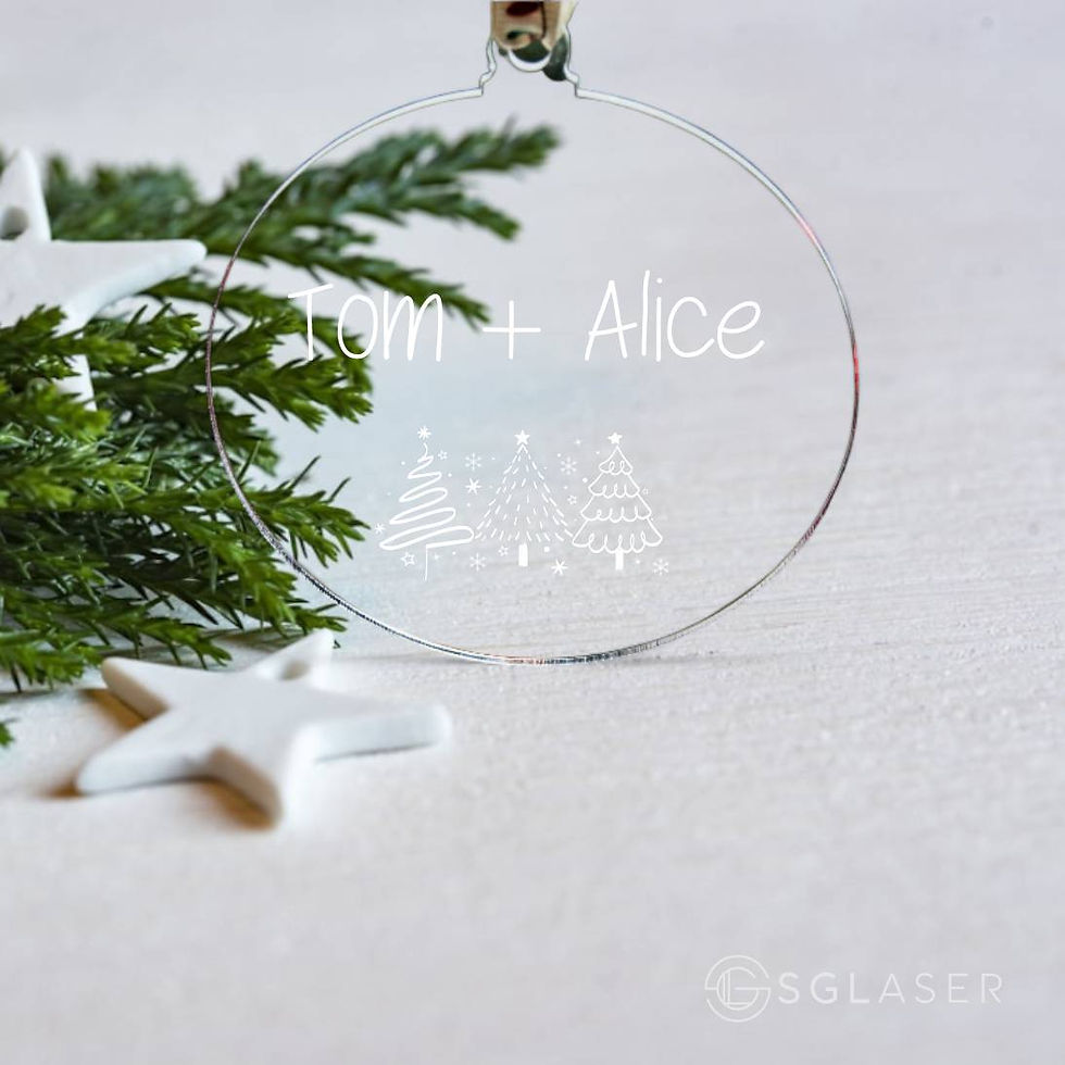 Thumbnail: Personalised Christmas Bauble