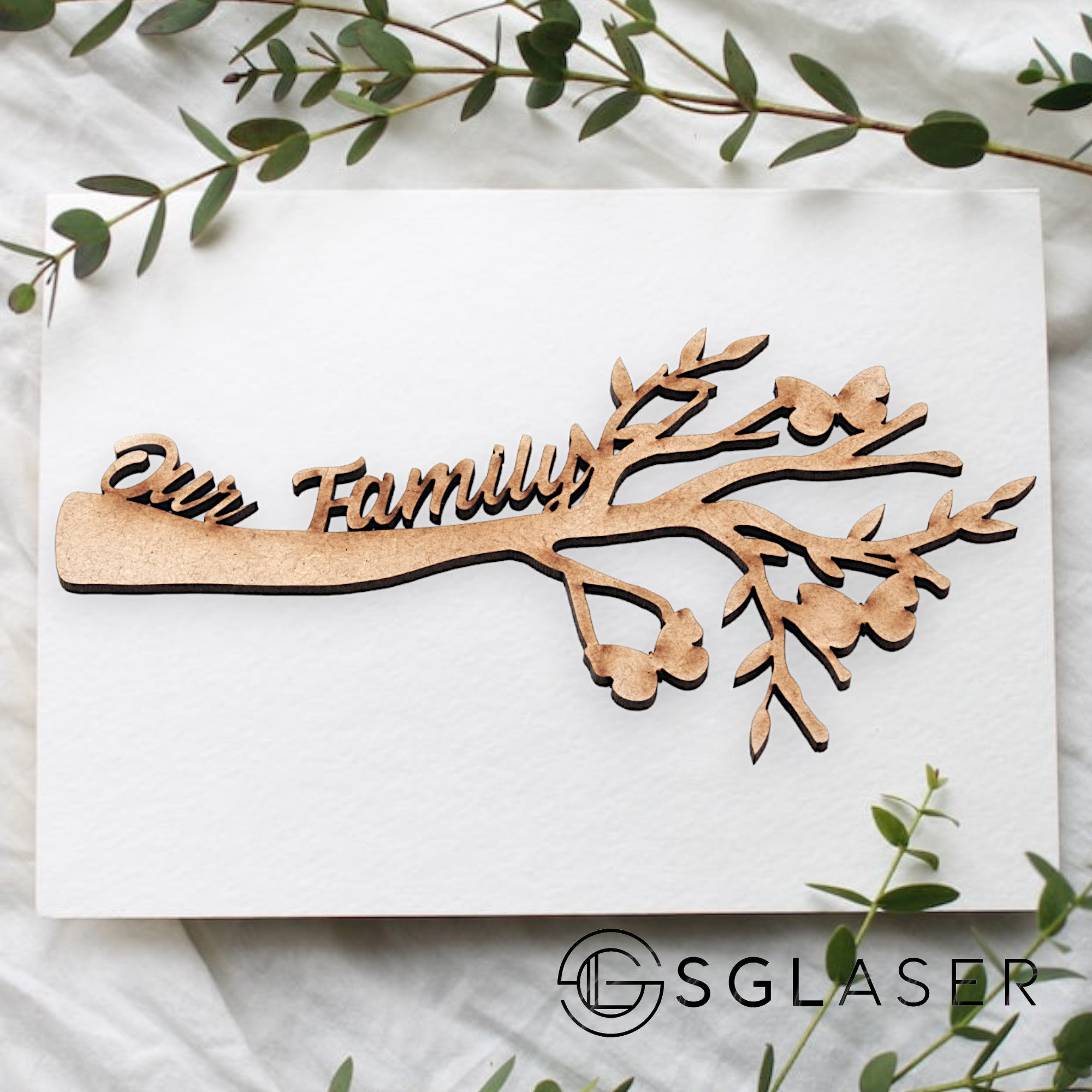 Wooden Tree branch | Family Tree -T313