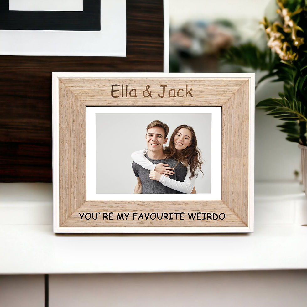 Personalised Photo Frame | Gift for him or her -FR005