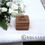 Thumbnail: Engraved Wooden Ring Box | Wedding ring box -RB015