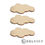 Thumbnail: 10pcs Wooden Clouds shape -A211