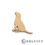 Thumbnail: 10pcs Wooden Dog shape -A015