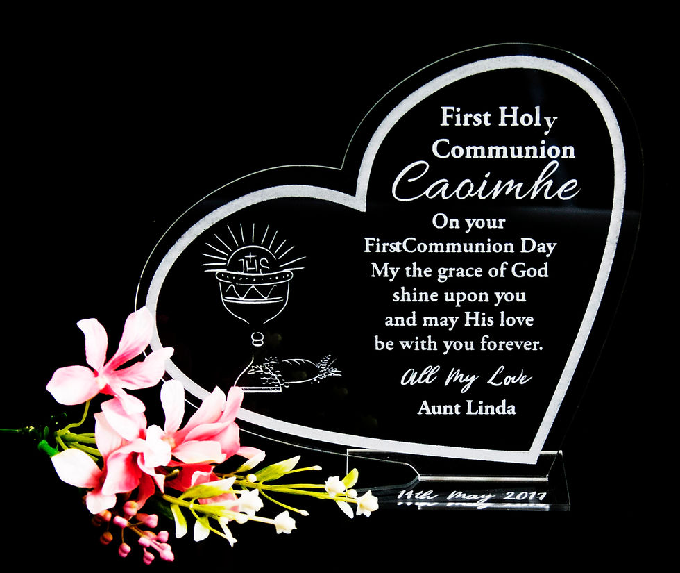 Thumbnail: PA02 Personalized acrylic plaque
