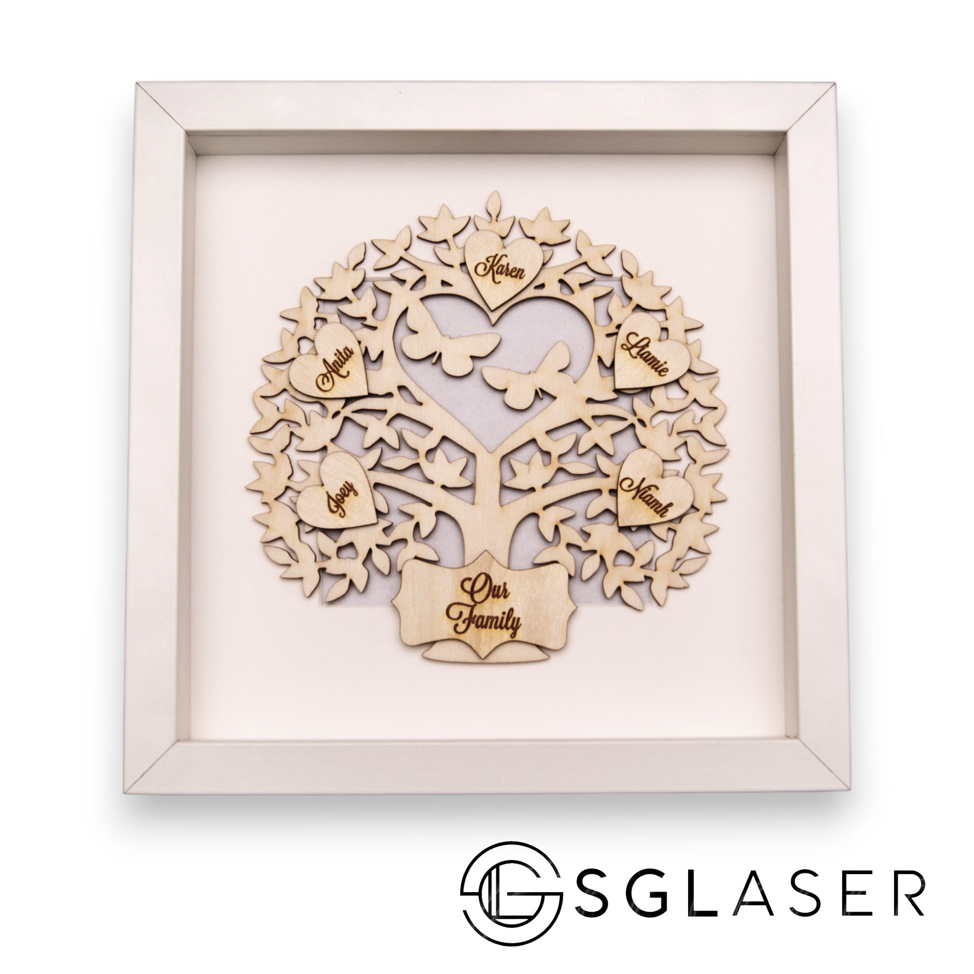 Our Family Tree set - Family Tree craft shape - T411