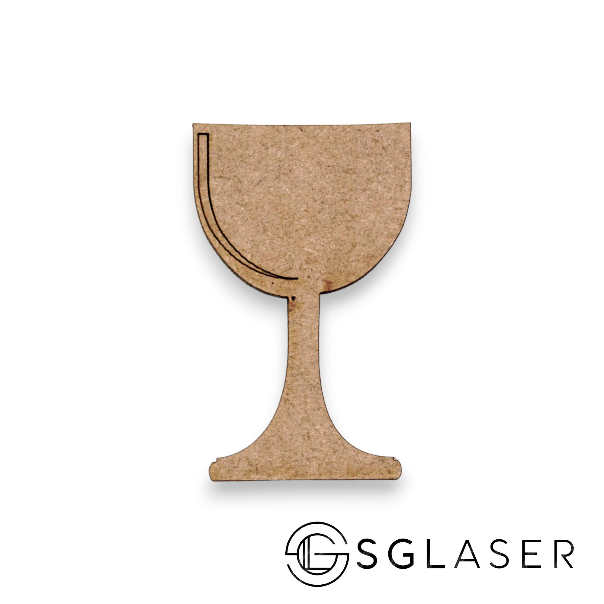 10pcs Wooden Chalice shape -A1501
