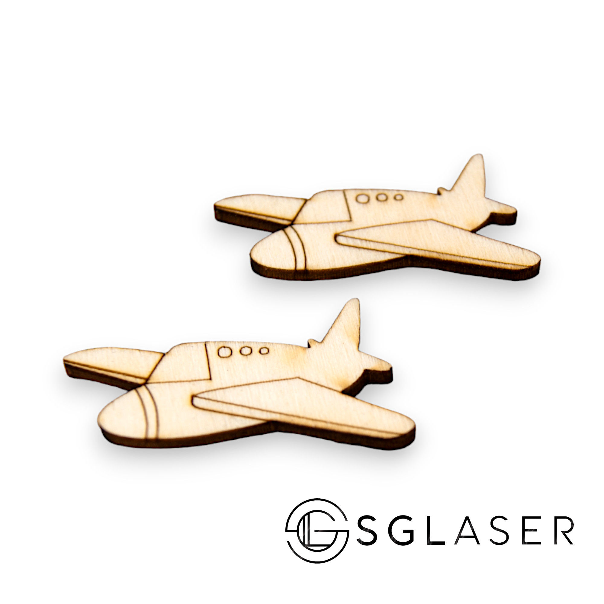 Wooden plane shape | Plane craft shape -A810