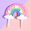 Thumbnail: Rainbow Clouds Cake Topper Decoration Baby Shower Birthday Party