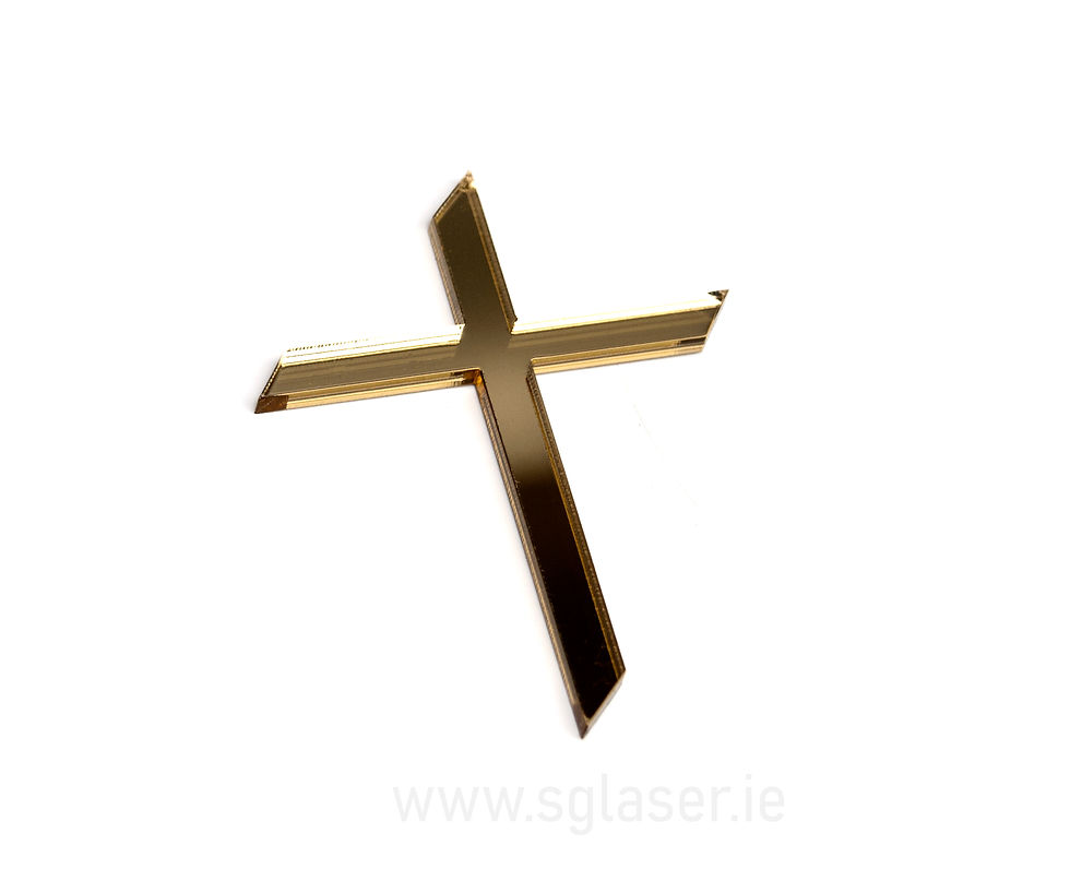 Thumbnail: Acrylic cross 5pack | acrylic cross charm -A3019a