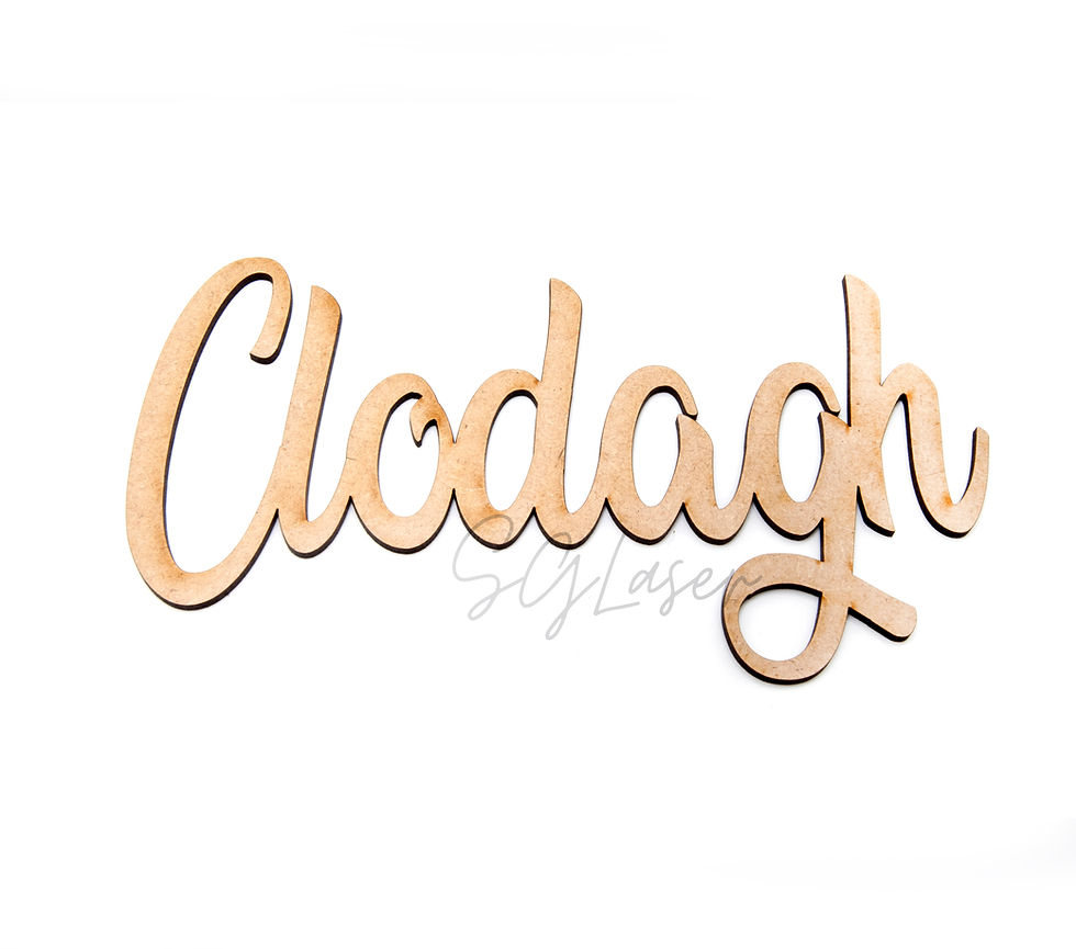 Thumbnail: Wooden name sign | name Plaque | home decor -L713