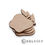 Thumbnail: 5pcs Wooden apple Shape -A2707