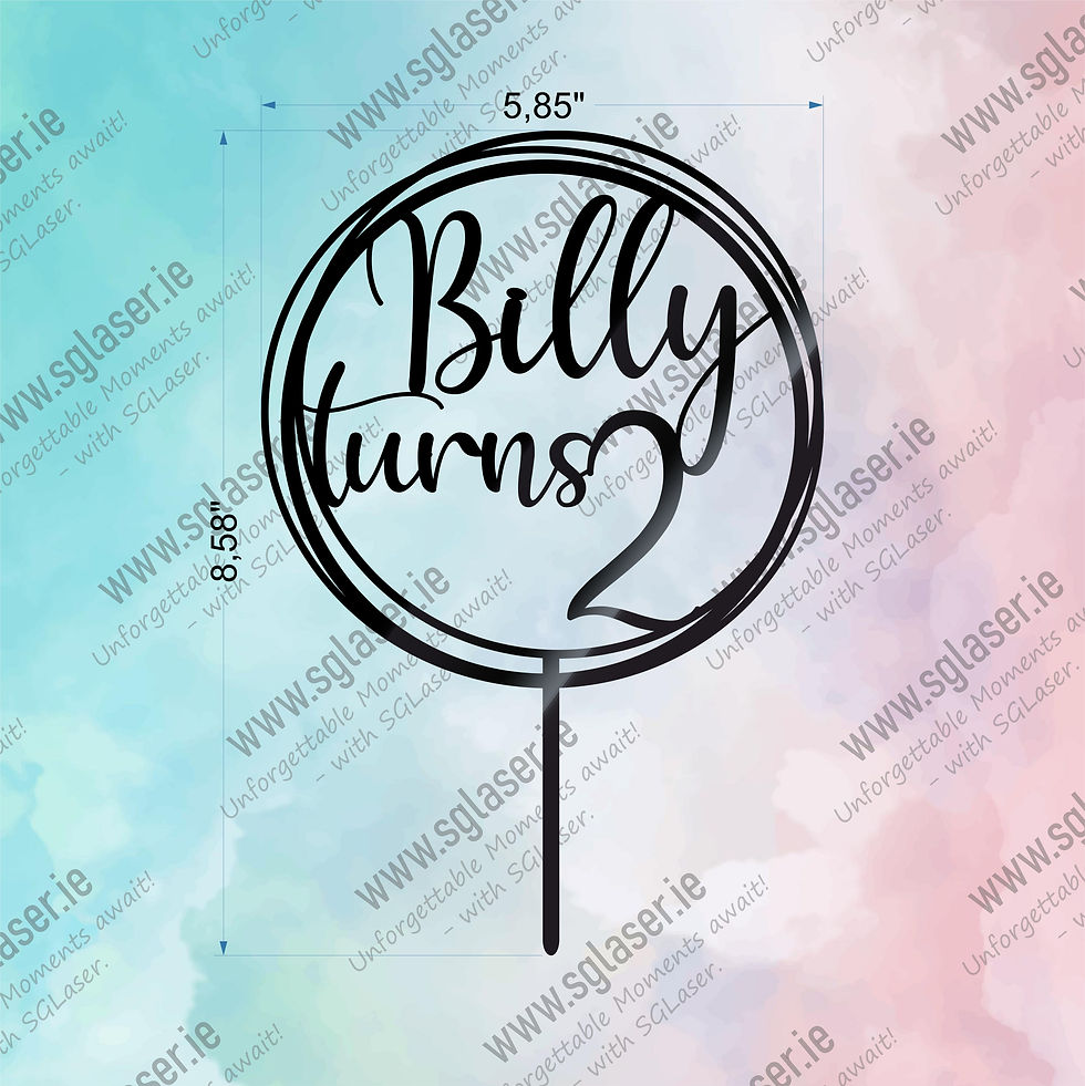 Thumbnail: cake topper