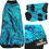 Thumbnail: Metallic Turquoise Jersey - Sphynx Cat Top