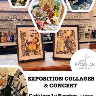 Nouvelle expo "Café jazz" à Lanton"