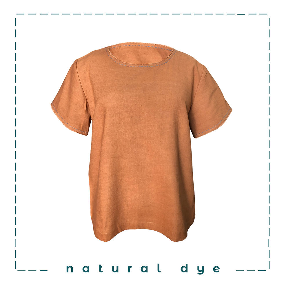 Blouse - D106 - Terracotta - Gombal Gembel