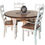 Thumbnail: Reinhold Heritage Round Table -choose 42"-60", leg/base style, extension leaves