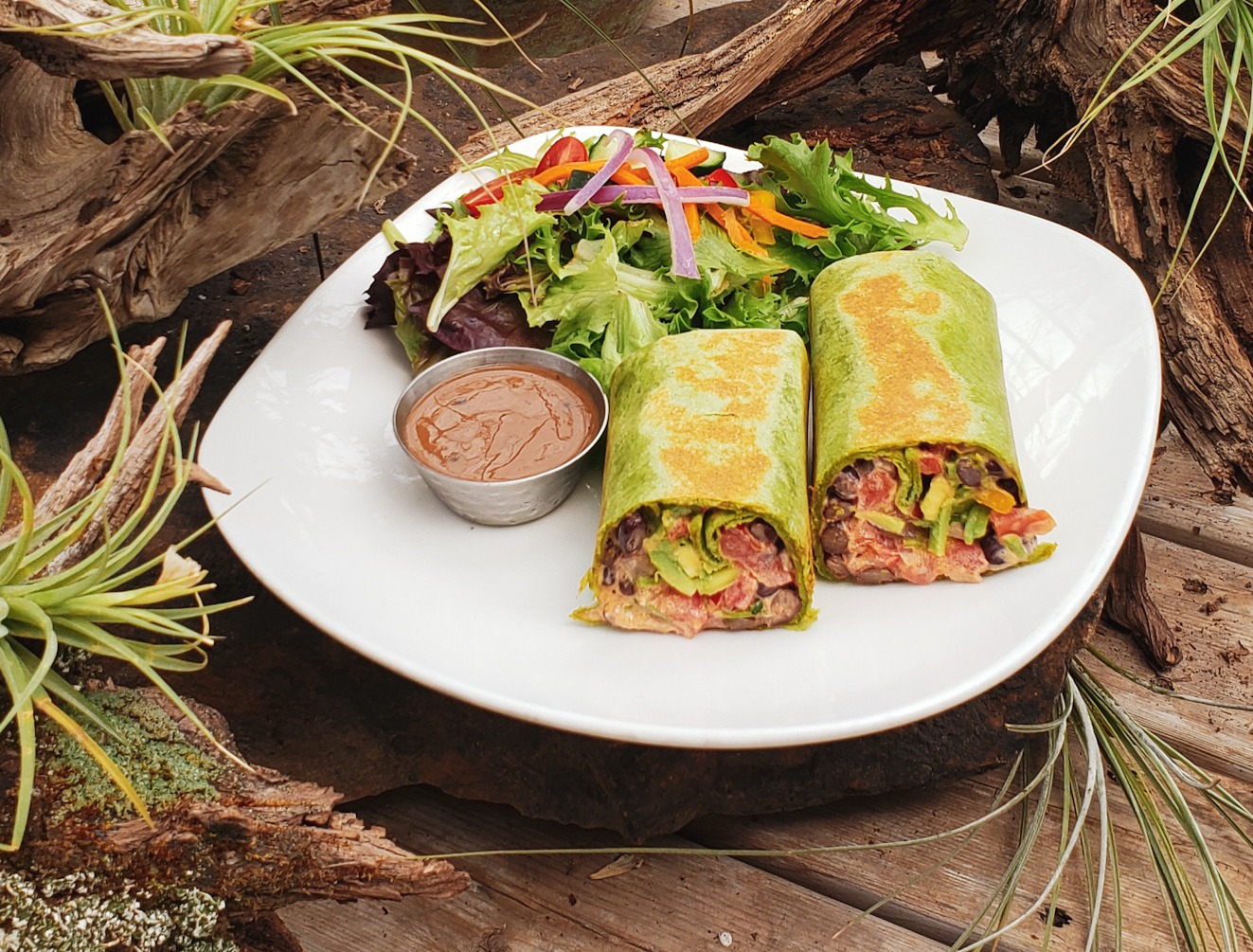 Arranged Food and Objects