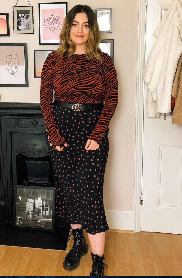 Lexy Silverstein Pattern Clashing Fashion Blog. Hannah @TheThriftedThreds