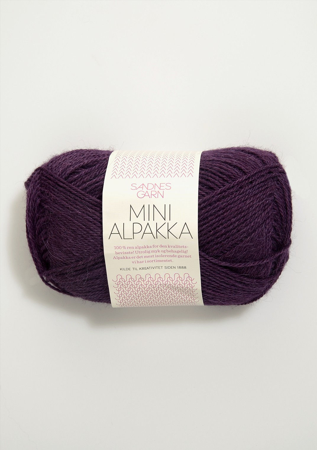 Mini Alpakka 4855 (Mörklila)