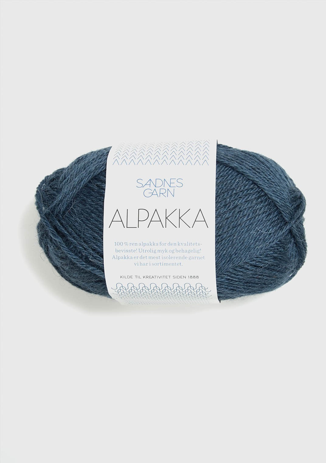 Alpakka 6572 (Mörkt blåmelerad)