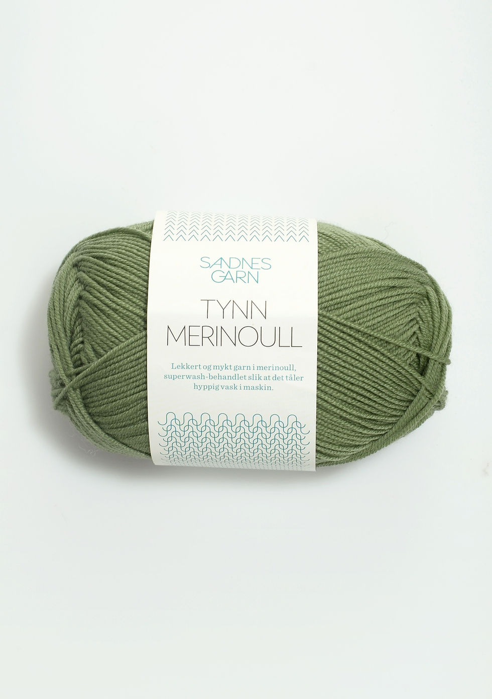 Tunn Merinoull 8543 (Grön)