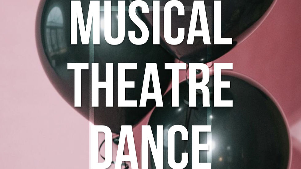 MUSICAL THEATRE DANCE FALL 2025