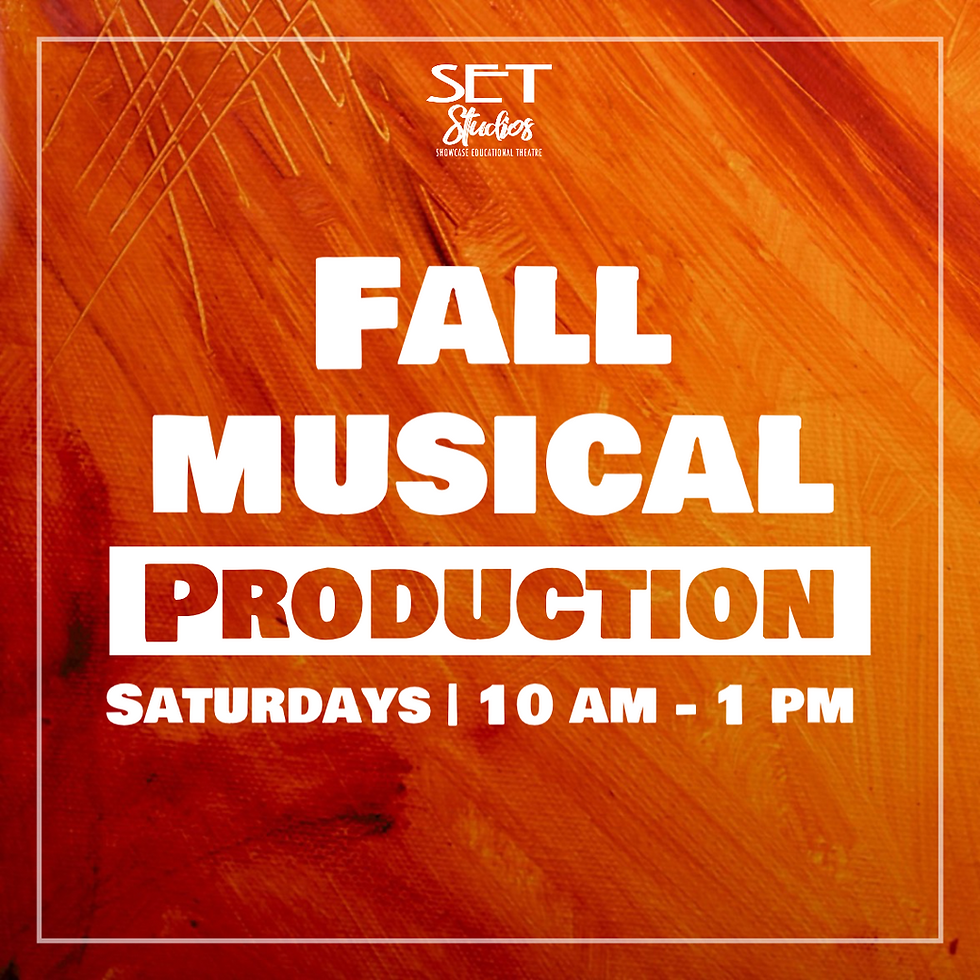 Fall Musical