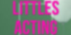 LITTLES ACTING CLASS FALL 2025