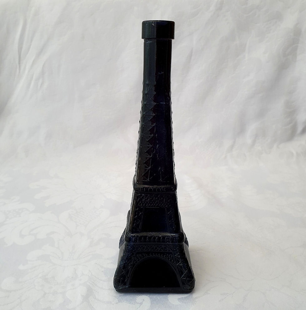 Miniatura: Solitário Torre Eiffel Preto