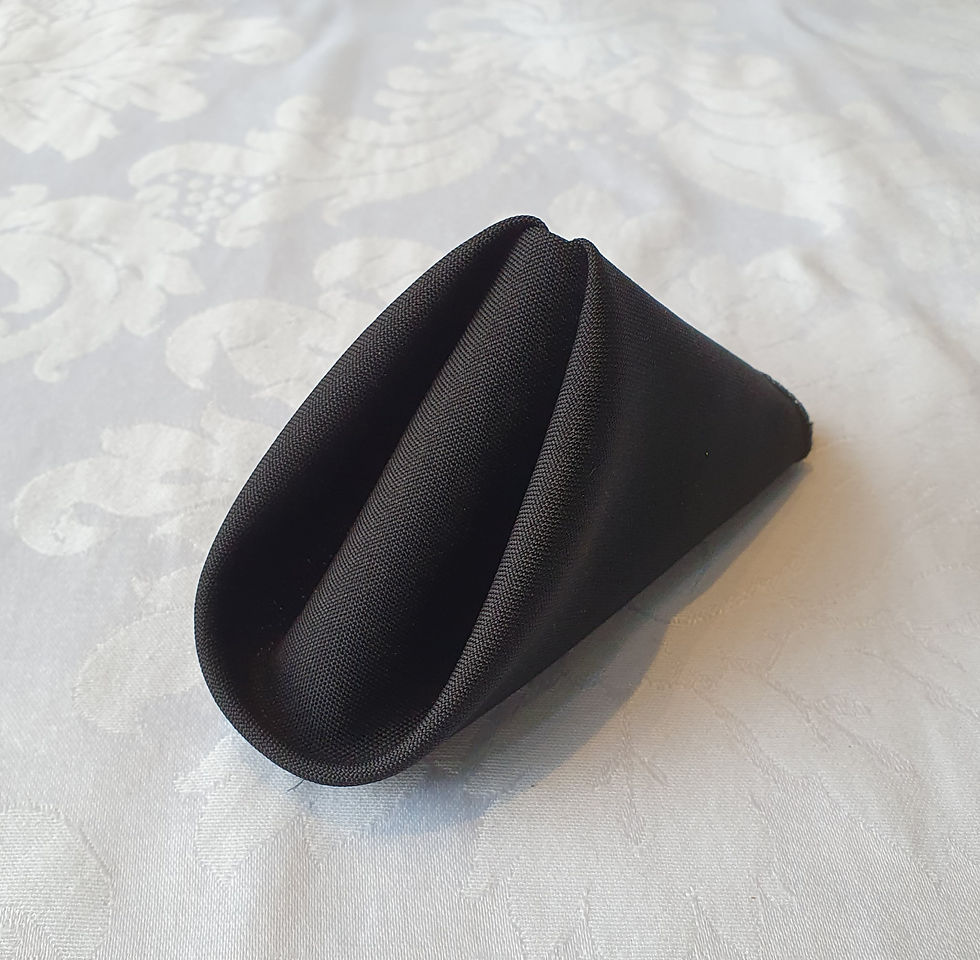 Miniatura: Guardanapo Preto