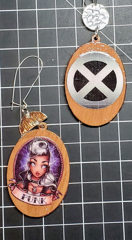 Thumbnail: Comic Book Earrings 