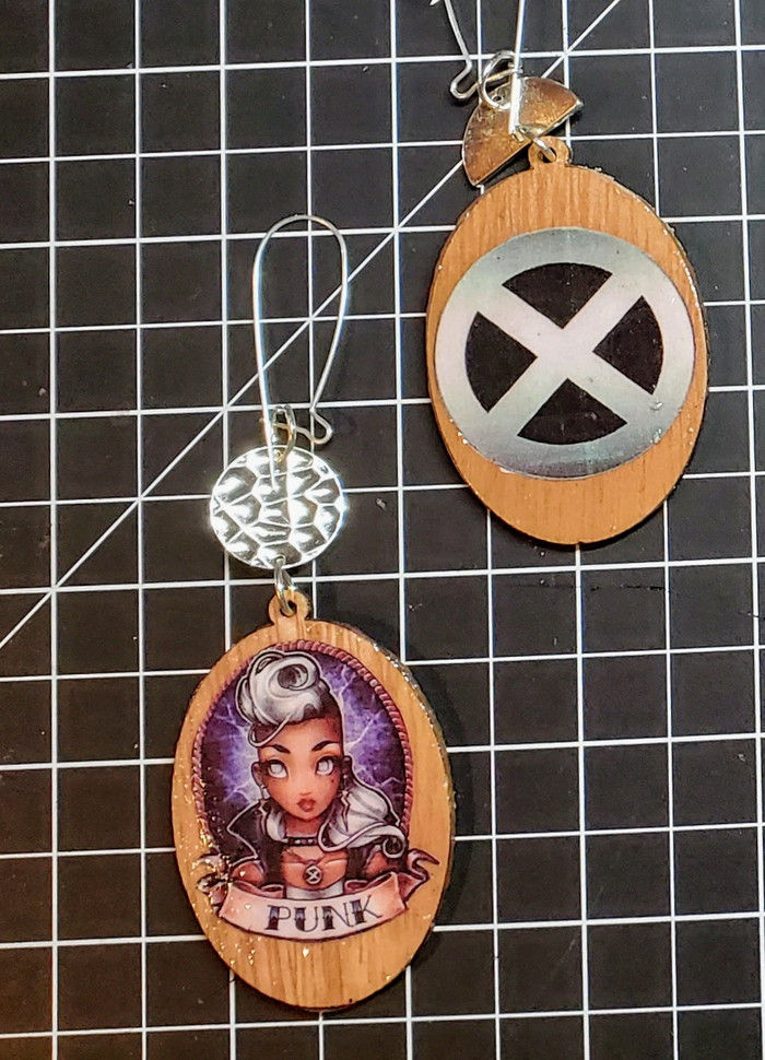 Thumbnail: Comic Book Earrings 