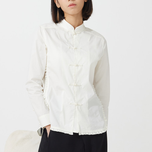 トップス XL WOODBLOCK OVERWHELM OPEN COLLAR SHIRT WOODBLOCK x OVERWHELM NEW YORK S/S OPEN COLLAR SHIRT(Graphic
