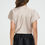 Thumbnail: Satin Short Sleeve Top with Front Twist