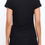 Thumbnail: Modal Solid Short Sleeve Top with Side Knot Detail