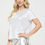 Thumbnail: Metallic Short Sleeve Top