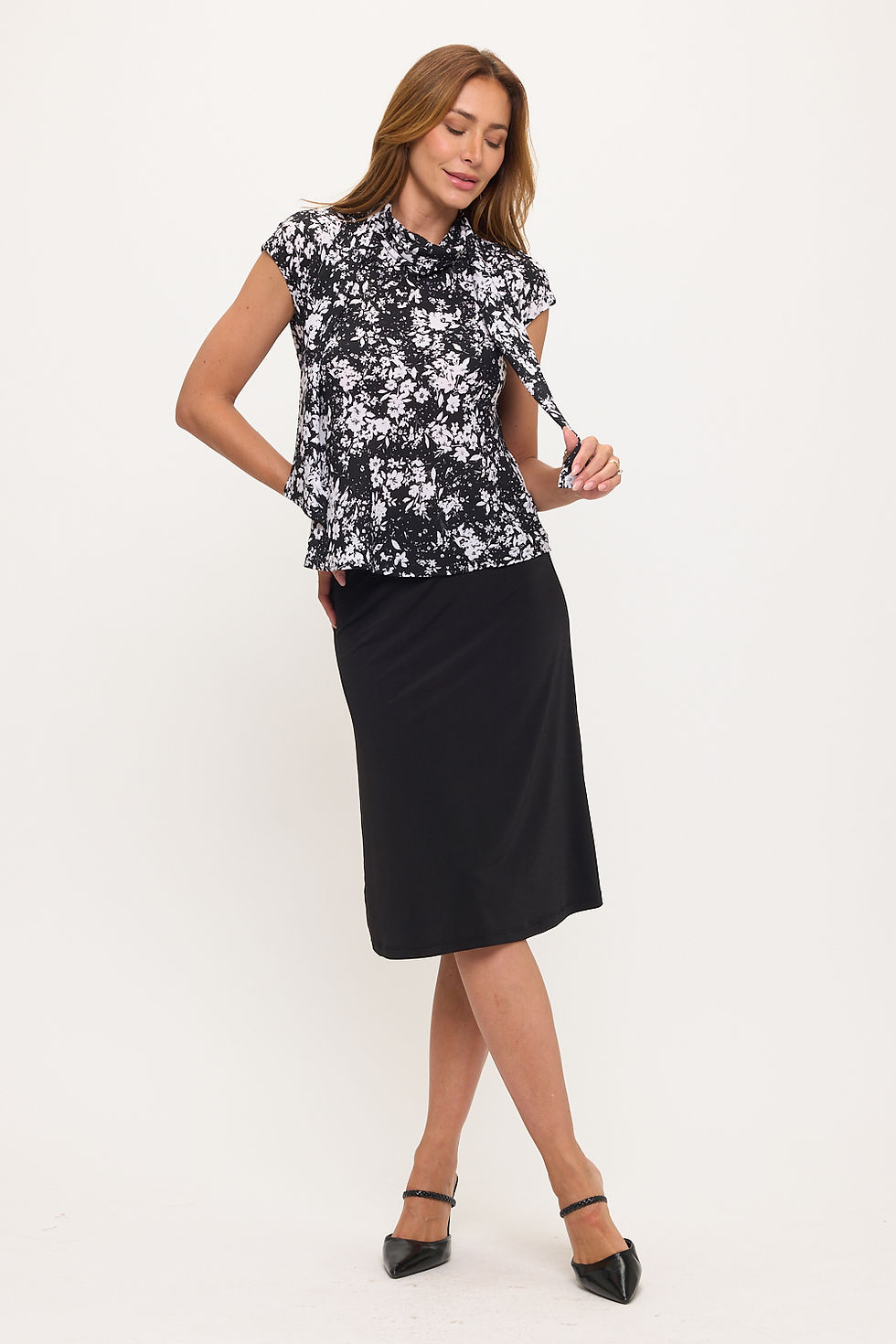 Thumbnail: Short Sleeve Floral Top