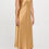 Thumbnail: One Shoulder Satin Maxi Dress with Scarf Detail