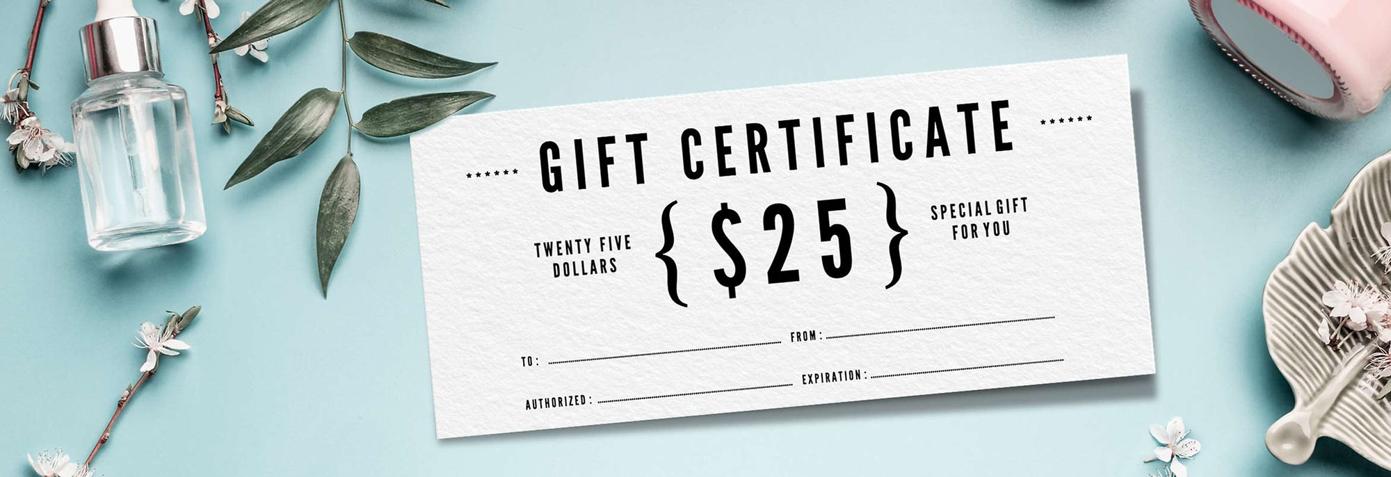GIFT CERTIFICATES