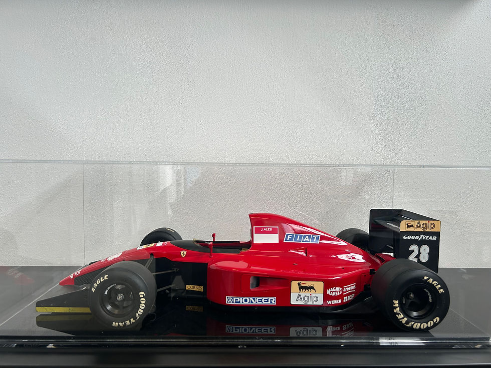 Modellino Ferrari Formula 1 rosso numero 28