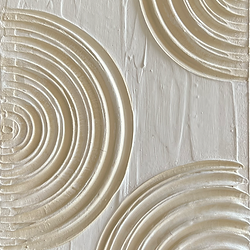 Cuadro decorativo realizado con textura