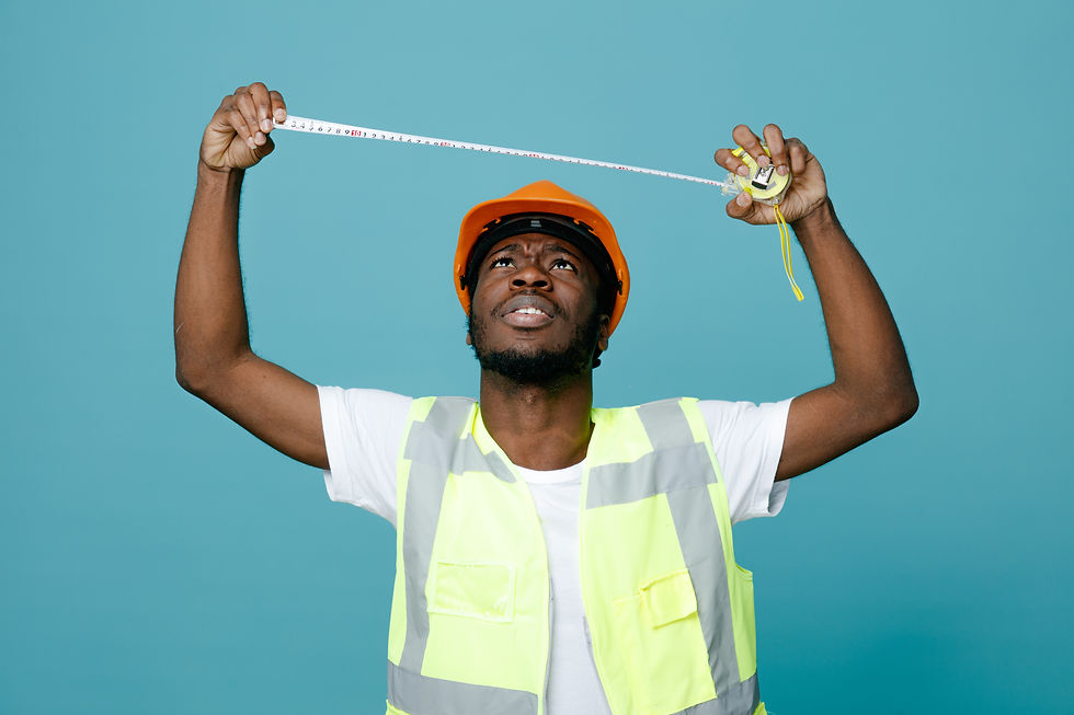 thinking-holding-tape-measure-young-african-american-builder-uniform-holding-isolated-blue