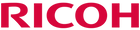 Bold red text spelling "Ricoh."