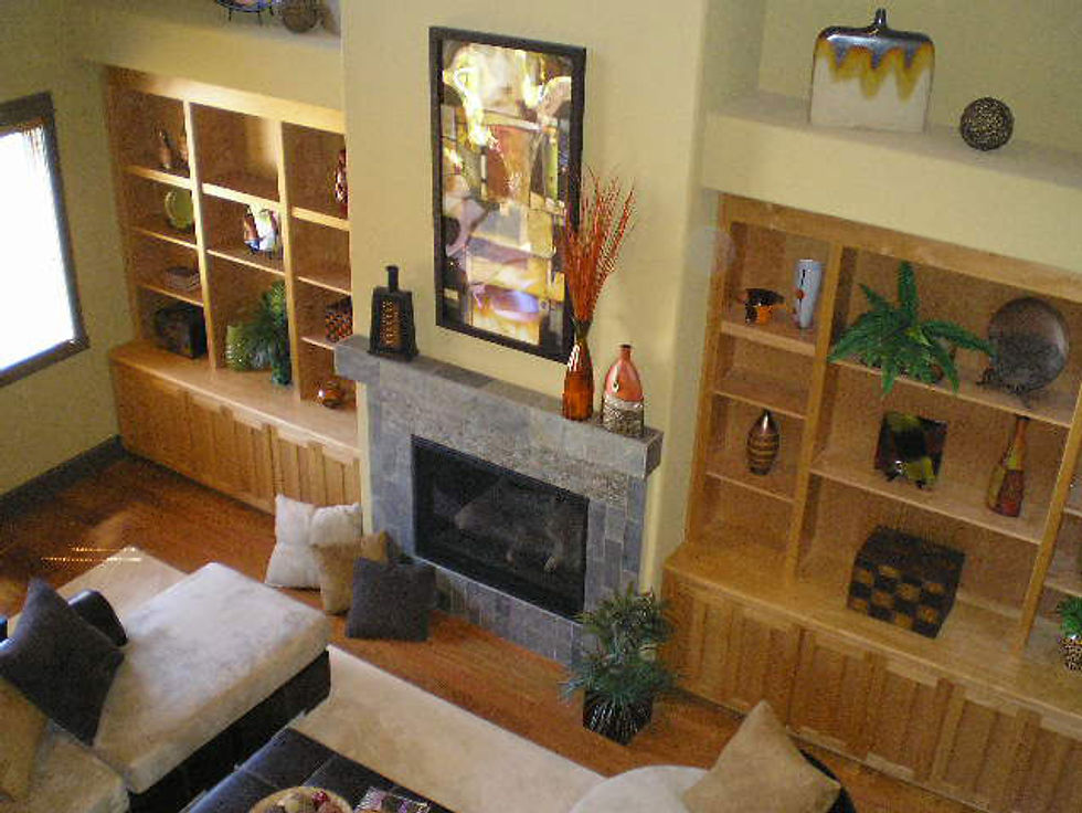 Bend show home great room